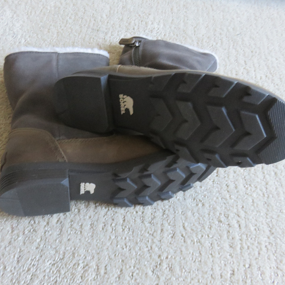 New Sorel Emelie Foldover boots Major 7.5 38.5 - Picture 4 of 7